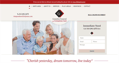Desktop Screenshot of grandonfuneralandcremationcare.com